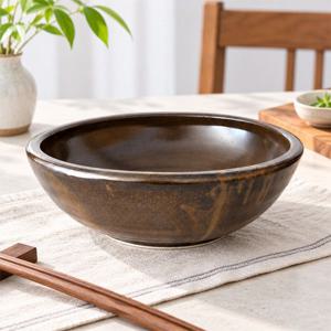 순옹기 수제비 3호 (지름 30 cm) 옹기찬기 그릇 식기 찬기 비빔기 수제비 칼국수 그릇