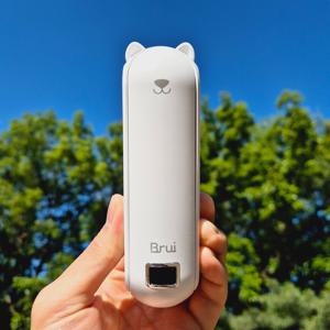 대용량 4800mAh 휴대용 선풍기 미니 캠핑용 접이식 핸디 손 선풍기