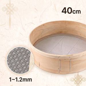 국산 전통 대형 나무체 40cm 1~1.2mm ( 빵체 콩체 사라체 채반 다용도 베이킹 )