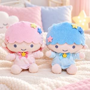 산리오 리틀트윈스타 라라 키키 인형 큰 대형 애착 수면 선물 캐릭터 커플 인형 25cm