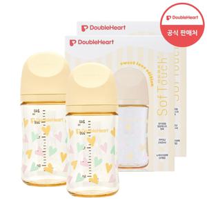 모유실감3 스윗러브 240ml 트윈팩 1+1(젖병4개/노꼭지)
