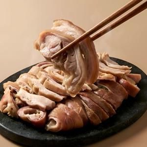 부드럽고 쫄깃고소한 오소리감투 삶은내장(돈오소리) 400-500g 두마리분
