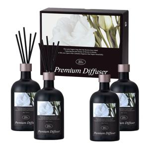 21도 프리미엄 디퓨저 500ml 본품 2개(리드스틱 10개 포함) + 500ml 리필2개