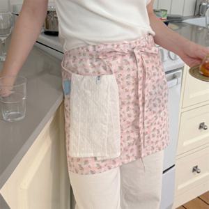 Rose' Half Apron 감성앞치마 신혼 집들이 선물 공방 카페  네일샵