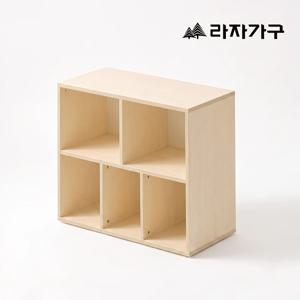 메이플 E0 원목 높은 거실장 오픈형 책 선반 수납장 800