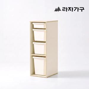 메이플 E0 원목 장난감 수납박스 정리함 틈새 바구니 수납장