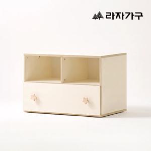 메이플 E0 원목 낮은 거실장 TV다이 서랍 수납장 800