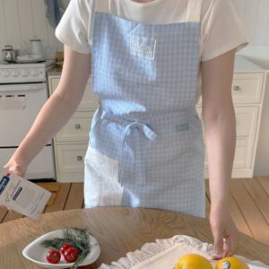 Baby Check Apron 감성앞치마 카페 신혼 집들이 선물 어린이집 공방 꽃집
