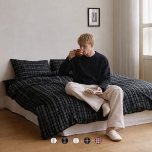 웜터치 극세사 빈티지클래식 순면 겨울 차렵이불  SS/Q 11color
