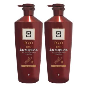 려 홍진단 홍삼 모발영양 트리트먼트 820ml x2