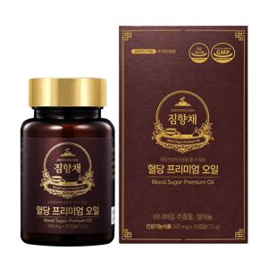 짐향채 침향 오일 혈당 프리미엄 오일 30정