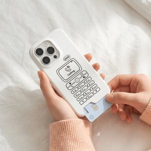 아이폰 18프로 아이폰 17프로 Jin 레트로폰 언더카드 케이스