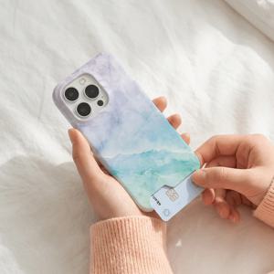 아이폰 18프로 아이폰 17프로 Jin 대리석 언더카드 케이스