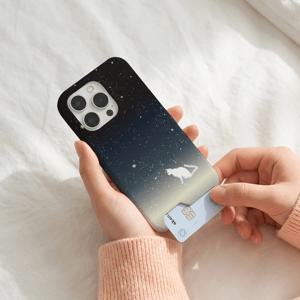 아이폰 18프로 아이폰 17프로 JJU 우주 동물들 고양이 언더카드 케이스