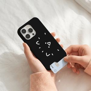 아이폰 18프로 아이폰 17프로 어니 스마일쿠마라인 언더카드 케이스