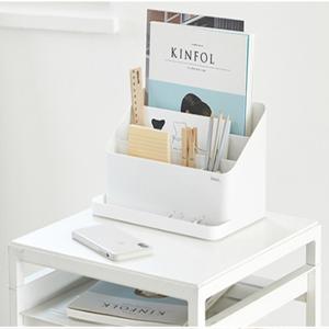 데스크 테리어 책상 정리 오거나이저 정리함 거실 테이블 화장대 연필 브러쉬 꽂이 수납함