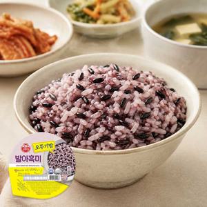 오뚜기밥 발아흑미 (210g 3개입) 6개