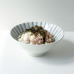 blue wave bowl 블루 웨이브 면기 소면기 덥밥 그릇 라면 우동기