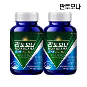 판토모나 비오틴 플러스 맥스 남성용 비오틴 판토텐산 옥타코사놀 180정 x2개