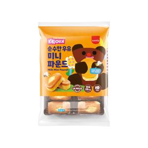 키키오븐 순수한 우유미니파운드 20입 (10입 2봉)