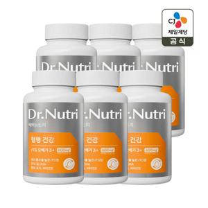 닥터뉴트리 혈행건강 rTG 오메가3 1025mg 60정 x6박스(총 360일분)