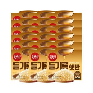 밥만 먹어도 맛있는 들기름 햇반 200g x18개
