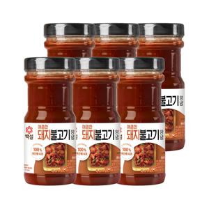 백설 매콤한 돼지불고기양념 840g x6개
