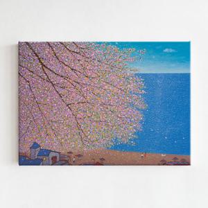 장용길 작가 인테리어 그림 액자 봄날의 바다