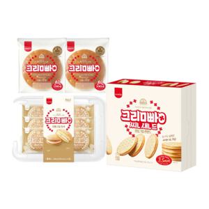 정통크림빵2봉+붓세6입+씬샌드12입 (경력직 막내의 출근 루틴! 크림빵 3종 세트)