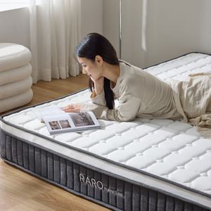 허리 부담을 줄인 체압 분산 구조 / 케어 25cm 메모리폼 롤팩 매트리스 SS Q LK