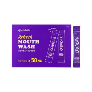 무알콜 휴대용 여행용 스틱 가글 구취 입냄새 제거 청결제 12ml x10개입 5Box