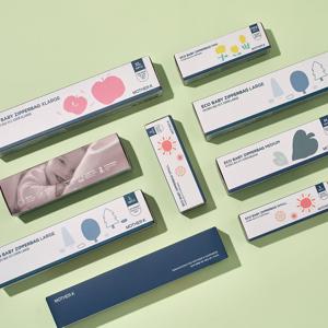 아기 지퍼백 대용량 4종세트(L15매*2+XL15매+XXL5매/총50매)