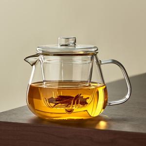 내열유리 티팟 거름망 유리주전자 티메이커 500ml