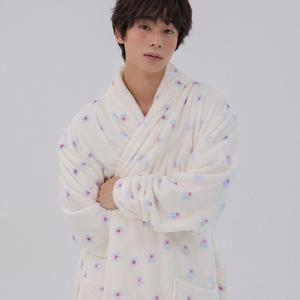 포지 극세사수면 가운+팬츠 세트(남녀공용)