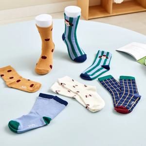 먼데이 투 프라이데이 양말 5P SET 4-7Y 애플퍼피