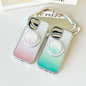 SET상품 candy gradient 캔디그라디언트 맥세이프 폰케이스+스마트톡 그린, 핑크