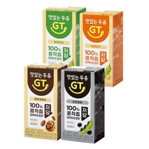 맛있는 두유 GT 4종 검은콩깨 담백한맛 달콤한맛 호두 24팩