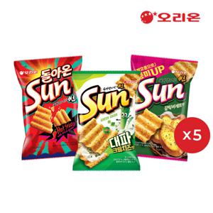 썬대파크림치즈 5개+썬핫스파이시맛 5개+썬갈릭바게트 5개