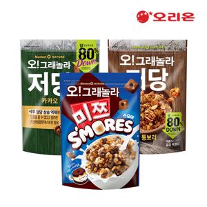 오그래놀라미쯔스모 1개 + 저당통보리 1개 +저당 카카오 1개