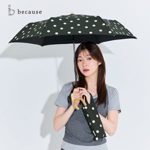 비커즈 양산 일본우산 클래식 도트 미니 UV차단 양산