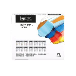 리퀴텍스 헤비바디 아크릴물감 22ml 24색 세트