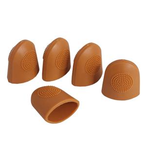 생활 pvc 손가락 골무5P 고무골무 바늘 실 보호 수예