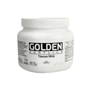 골든 골덴 헤비바디 아크릴물감 946ml 대용량 티타늄 화이트