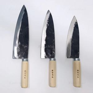 국산 화성 무쇠 단용 식도 재래식 대장간칼