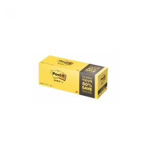 3M 포스트잇 노트(대용량팩) 654-20A 2000장 (76*76mm)