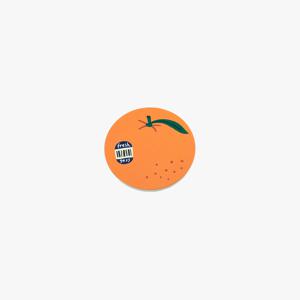 Valencia Fruits Coster 발렌시아 과일 세라믹 원형 티코스터 오렌지
