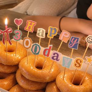스크랩 레터링 기념일 토퍼 케이크 생일 선물 돌잔치 커플 강아지 기념일 이벤트
