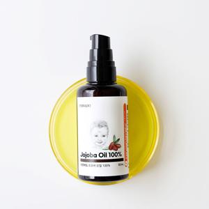 신생아 아기 유아 고보습 호호바 오일 100% 80ml