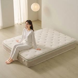 국내생산 포켓 스프링 코튼 유로탑 호텔형 침대 매트리스 27cm 슈퍼싱글(SS)