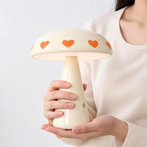 캔디팝 하트 머쉬룸 무드등 감성 조명 단스탠드